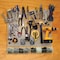 Azar Displays 70-Piece Pegboard Organizer Kit (2- 13.5" x 22") 900945-GRE - alternate 3